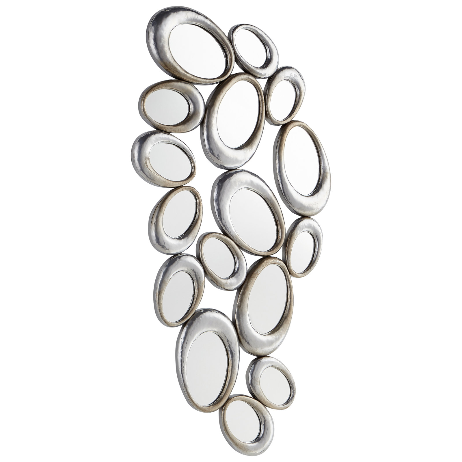 View of Brilliant, Chic and Elegant Glass Wall Mirrors - Glass Wall Decor